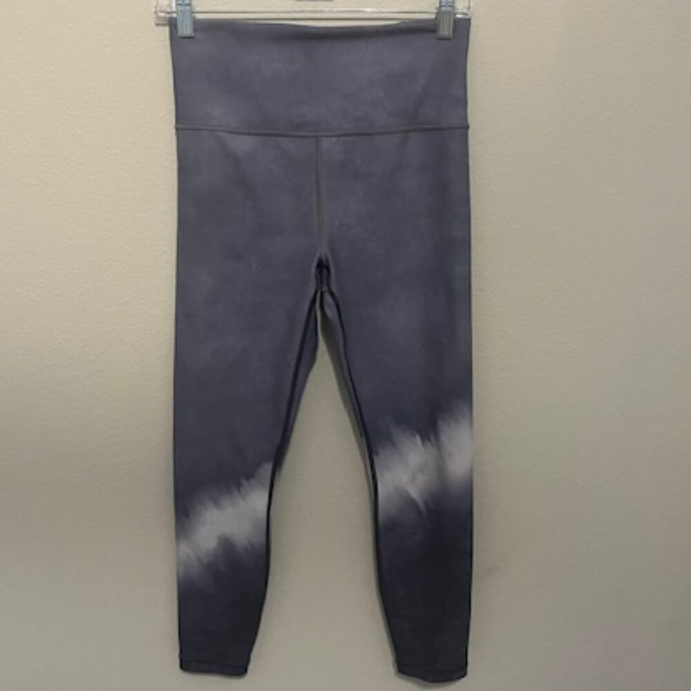 Womens athleta blue tie dye leggings S like new